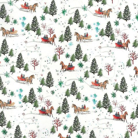 Westfalenstoffe Trondheim "Schlittenfahrt"