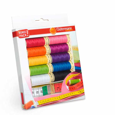 Gütermann Nähfaden-Set, inkl. Maßband