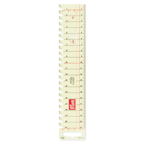 Prym Bügelhandmaß transparent