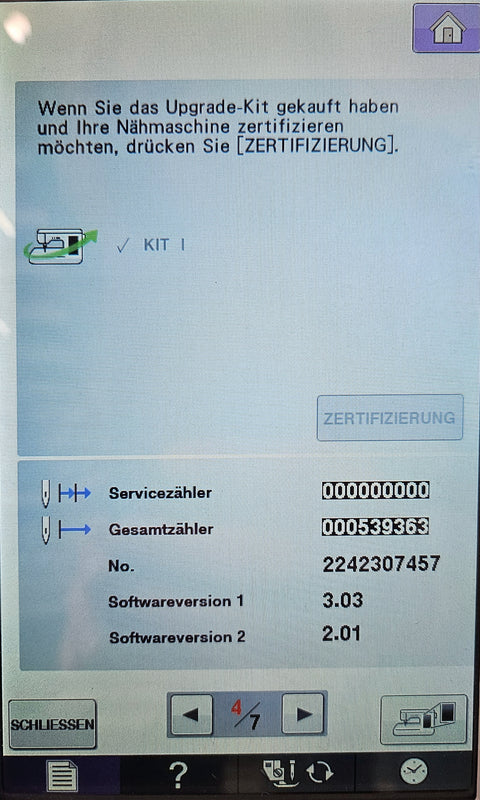 brother Innov-is V3 Limited Editon Ausstellungsmodell