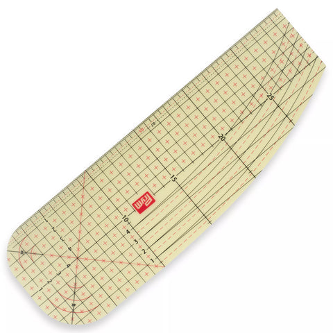 Prym Bügellineal transparent 30x10cm
