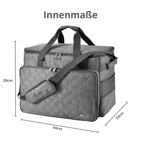 Nähmaschinentasche grau