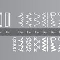 Stichübersicht PFAFF select 3.2 