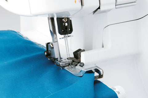 Overlock Kräuselfuß