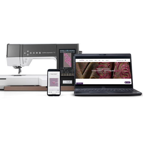 PFAFF expression creative 750 Näh- und Stickmaschine